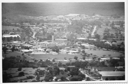 Terendak Garrison looking inland (East) from the coast